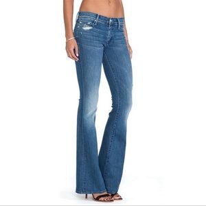 MOTHER The Cruiser Jeans Graffiti Girl Flare